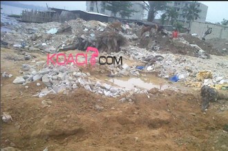 Côte dÂ’Ivoire : La lagune remblayée avec des ordures pour installer des populations déguerpies